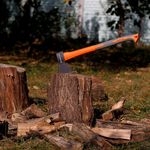 Casa si Gradina - Gradinarit si plante - Unelte gradinarit - Topoare - Topor, coada fibra, maner cauciucat, 1.5 kg, 13.5x87 cm, Richmann Exclusive - Infinity.ro