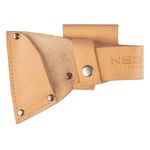 Casa si Gradina - Gradinarit si plante - Unelte gradinarit - Topoare - Topor, coada lemn, cu teaca din piele, model Survival, 400 g, NEO - Infinity.ro