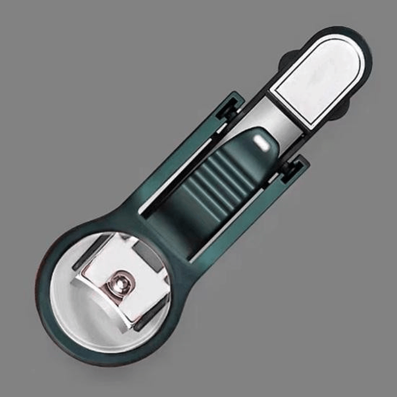 Ingrijire personala si Cosmetice - Manichiura si pedichiura - Unghiere si clesti manichiura & pedichiura - Ungheira cu lupa, culoare verde, manichiura pedichiura, otel inoxidabil ABYZ™ - Infinity.ro