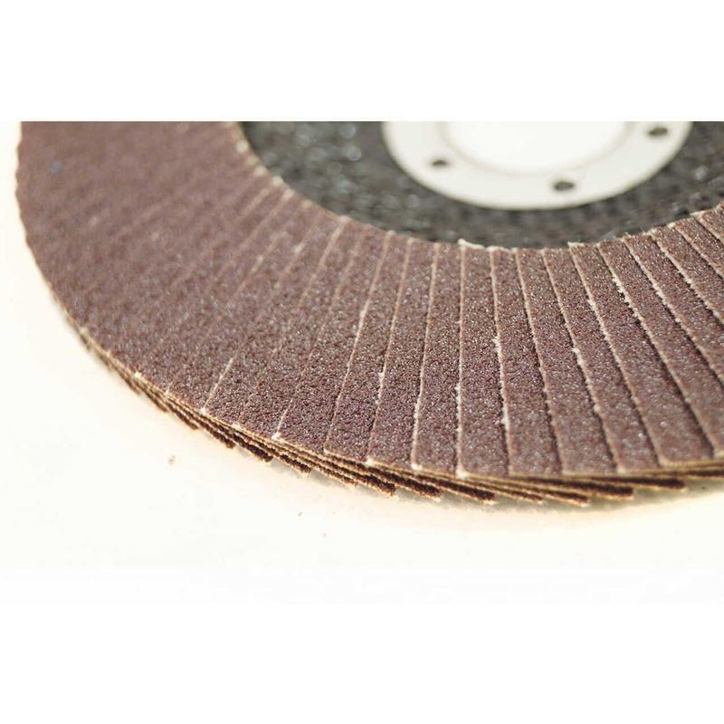 Casa si Gradina - Constructii - Scule electrice si accesorii - Accesorii polizare si slefuire - Abraziv/smirghel lamelar frontal, P100, 125 mm, Germa Flex - Infinity.ro