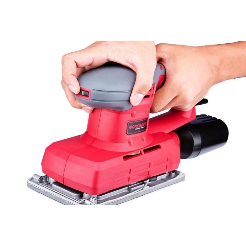 Casa si Gradina - Constructii - Scule electrice si accesorii - Slefuitoare - Slefuitor cu talpa vibratoare, 300 W, 115x230 mm, Worcraft - Infinity.ro