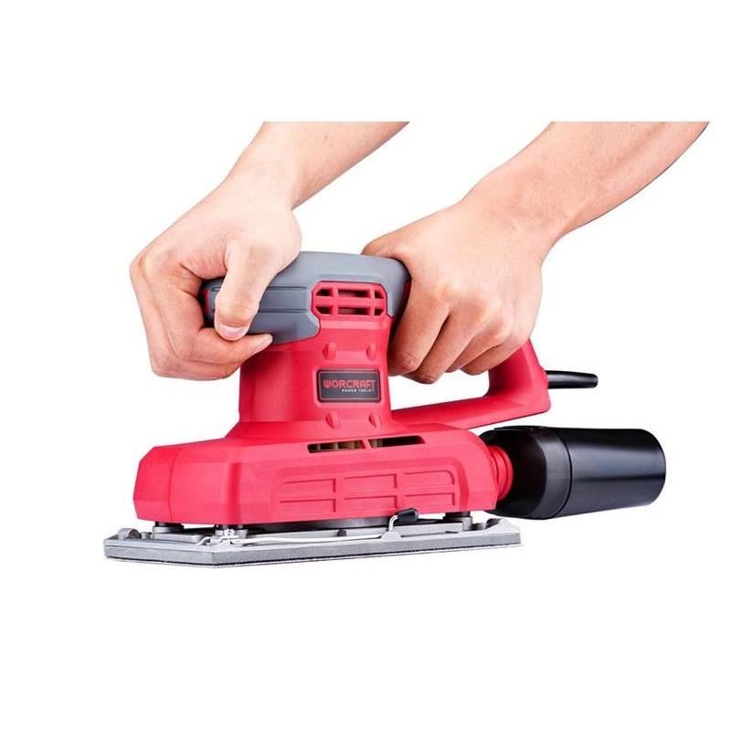 Casa si Gradina - Constructii - Scule electrice si accesorii - Slefuitoare - Slefuitor cu talpa vibratoare, 300 W, 115x230 mm, Worcraft - Infinity.ro