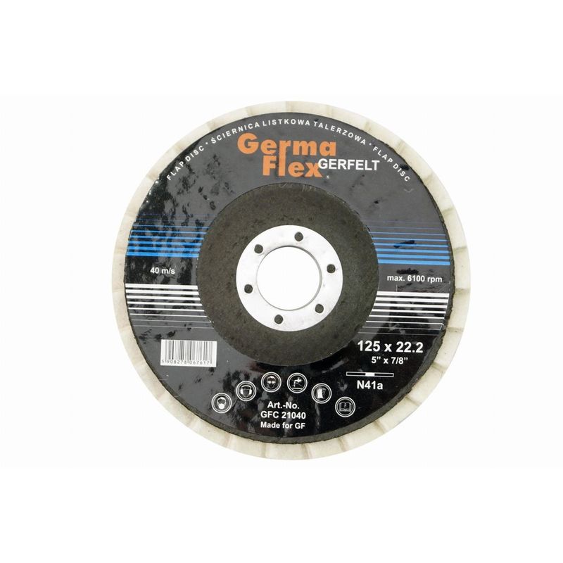 Casa si Gradina - Constructii - Scule electrice si accesorii - Accesorii polizare si slefuire - Disc pasla lamelar, 125x10x22.2 mm - Infinity.ro