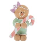 Casa si Gradina - Decoratiuni - Decoratiuni de sezon - Decoratiune Craciun model Baietel cu acadea din turta dulce, 10.5x7x16 cm, multicolor - Infinity.ro