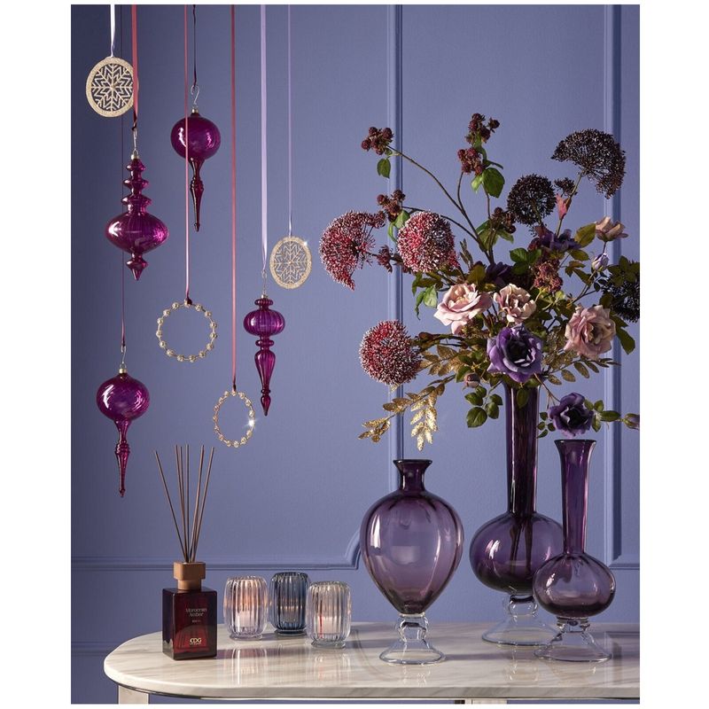 Casa si Gradina - Decoratiuni - Decoratiuni de sezon - Ornament brad model Coronita cu pietre, 10 cm, auriu - Infinity.ro