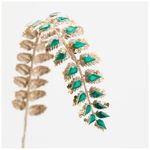 Casa si Gradina - Decoratiuni - Decoratiuni de sezon - Decoratiune brad ramura Feriga Diamonds, 88 cm, verde - Infinity.ro