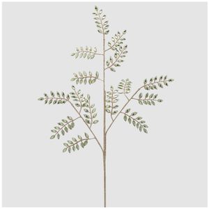 Decoratiune brad ramura Feriga, 80 cm, verde