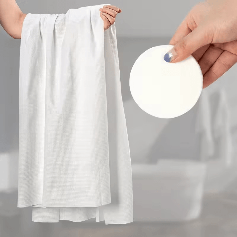 Casa si Gradina - Textile si covoare - Textile baie - Prosoape - Prosop de unica folsinta, servetel umed comprimat, dimensiuni 70x140cm ABYZ®™ - Infinity.ro