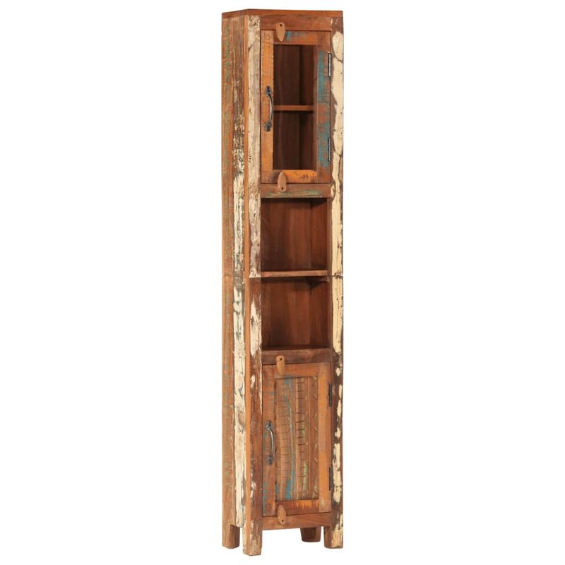Casa si Gradina - Mobilier - Seturi de mobilier - Seturi baie - Set mobilier de baie, 4 piese, lemn masiv recuperat - Infinity.ro