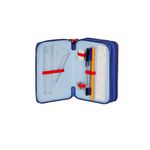 Carti si Birotica - Rechizite - Penare - Penar Captain America Glory , Echipat, 3 compartimente, 43 piese, 21 x 14 x 7 cm  Albastru - Infinity.ro