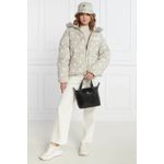 Fashion, accesorii si bijuterii - Femei - Accesorii femei - Genti si rucsacuri femei - Geanta dama Tommy Hilfiger Poppy Plus Small Tote AW0AW15592 Negru 28 x 22 x 15 cm - Infinity.ro