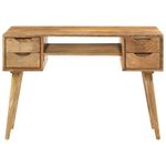 Casa si Gradina - Mobilier - Mese si birouri - Birouri - Birou cu sertare, 110x47x76 cm, lemn masiv de mango - Infinity.ro