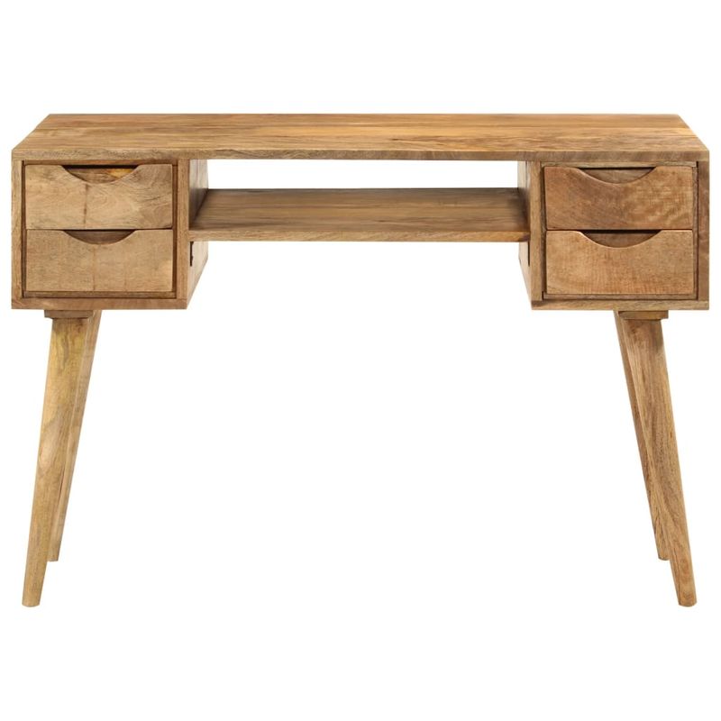 Casa si Gradina - Mobilier - Mese si birouri - Birouri - Birou cu sertare, 110x47x76 cm, lemn masiv de mango - Infinity.ro