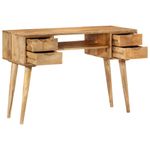 Casa si Gradina - Mobilier - Mese si birouri - Birouri - Birou cu sertare, 110x47x76 cm, lemn masiv de mango - Infinity.ro