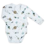 Fashion, accesorii si bijuterii - Copii - Imbracaminte copii - Body-uri copii - Body cu maneca lunga (182097) Nicol "Star" Alb Marimea 98 - Infinity.ro