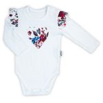 Fashion, accesorii si bijuterii - Copii - Imbracaminte copii - Body-uri copii - Body cu maneca lunga bumbac 100% (180099) Colectia "Kate" 2021 Marimea 92 - Infinity.ro