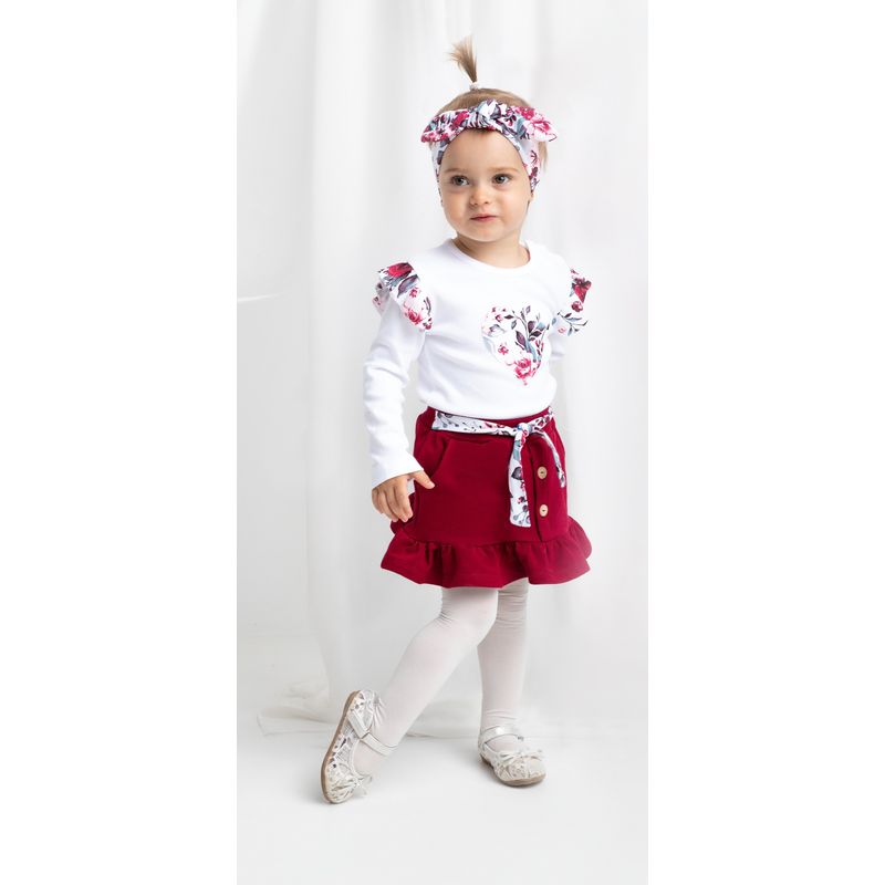 Fashion, accesorii si bijuterii - Copii - Imbracaminte copii - Body-uri copii - Body cu maneca lunga bumbac 100% (180099) Colectia "Kate" 2021 Marimea 92 - Infinity.ro