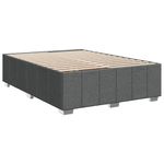 Casa si Gradina - Mobilier - Paturi si accesorii - Paturi - Cadru de pat fara saltea, gri inchis, 140x200 cm, textil - Infinity.ro