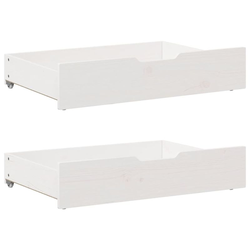 Casa si Gradina - Mobilier - Paturi si accesorii - Paturi - Cadru pat fara saltea, alb, 90x190 cm, lemn masiv de pin - Infinity.ro