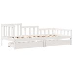 Casa si Gradina - Mobilier - Paturi si accesorii - Paturi - Pat de zi cu sertare, 90x190 cm, lemn masiv de pin - Infinity.ro