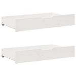 Casa si Gradina - Mobilier - Paturi si accesorii - Paturi - Pat de zi cu sertare, 90x190 cm, lemn masiv de pin - Infinity.ro