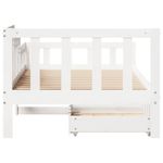 Casa si Gradina - Mobilier - Paturi si accesorii - Paturi - Pat de zi cu sertare, 90x190 cm, lemn masiv de pin - Infinity.ro