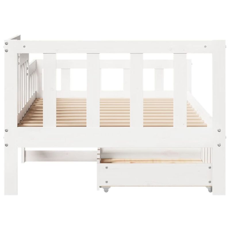 Casa si Gradina - Mobilier - Paturi si accesorii - Paturi - Pat de zi cu sertare, 90x190 cm, lemn masiv de pin - Infinity.ro