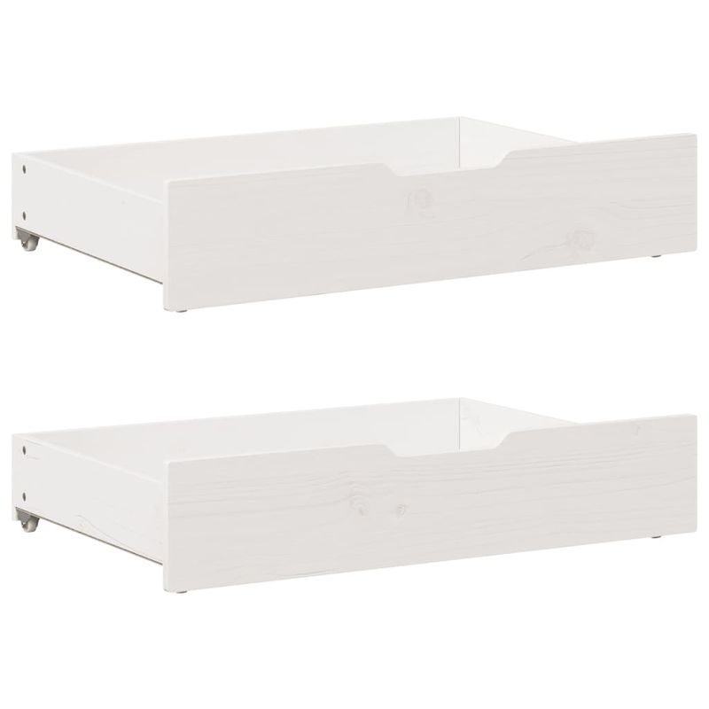 Casa si Gradina - Mobilier - Paturi si accesorii - Paturi - Cadru de pat fara saltea, alb, 160x200 cm, lemn masiv pin - Infinity.ro