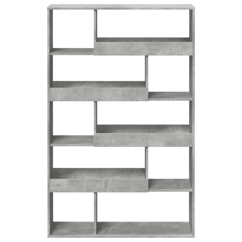 Casa si Gradina - Mobilier - Biblioteci si rafturi - Biblioteci - Biblioteca, gri beton, 100x33x156,5 cm, lemn prelucrat - Infinity.ro