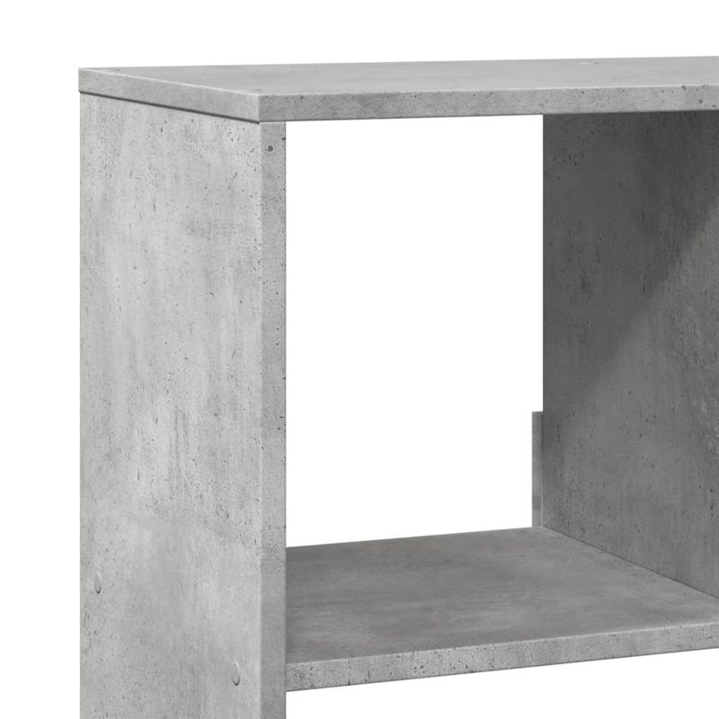 Casa si Gradina - Mobilier - Biblioteci si rafturi - Biblioteci - Biblioteca, gri beton, 100x33x156,5 cm, lemn prelucrat - Infinity.ro