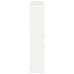 Casa si Gradina - Mobilier - Paturi si accesorii - Accesorii paturi - Tablie de pat cu depozitare alb 160 cm lemn masiv de pin - Infinity.ro