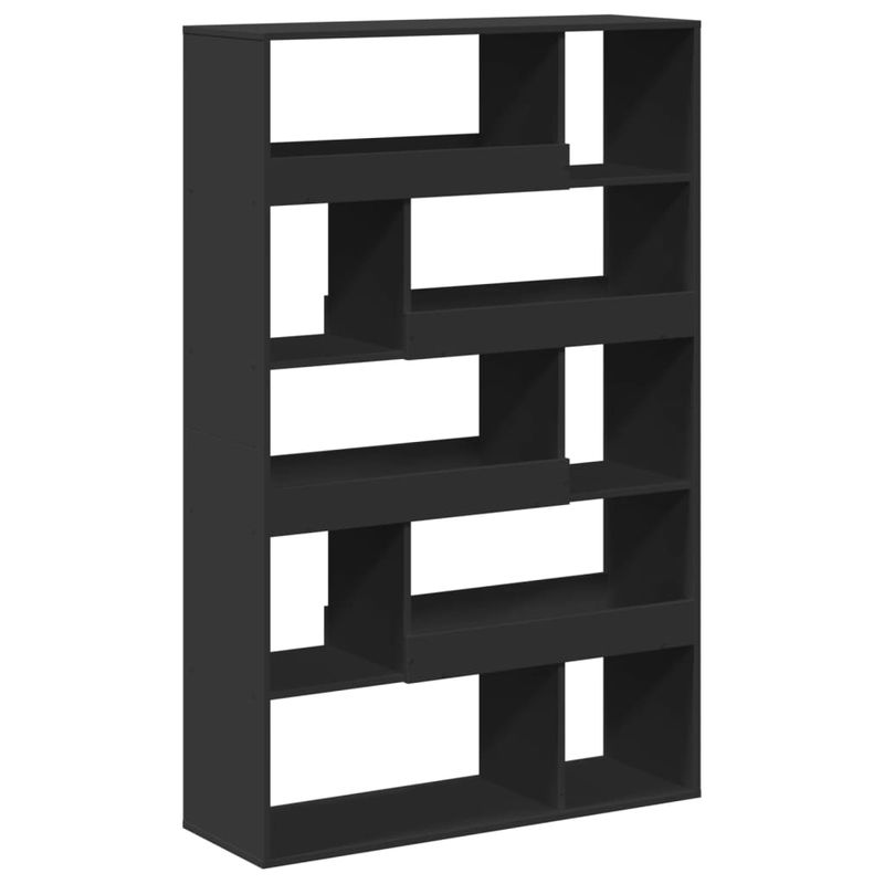 Casa si Gradina - Mobilier - Biblioteci si rafturi - Biblioteci - Biblioteca, negru, 100x33x156,5 cm, lemn prelucrat - Infinity.ro