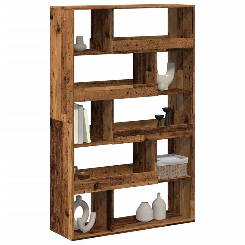 Casa si Gradina - Mobilier - Biblioteci si rafturi - Biblioteci - Separator de camera lemn vechi, 100x33x156,5 cm, lemn prelucrat - Infinity.ro