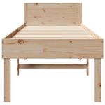 Casa si Gradina - Mobilier - Paturi si accesorii - Paturi - Cadru de pat fara saltea, 90x200 cm, lemn masiv pin - Infinity.ro