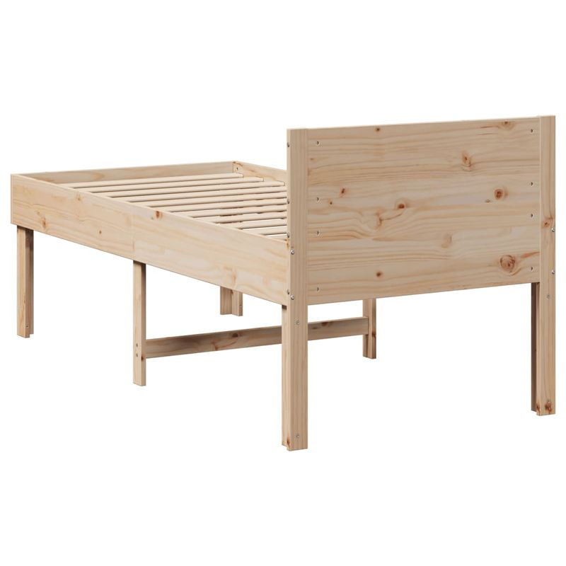 Casa si Gradina - Mobilier - Paturi si accesorii - Paturi - Cadru de pat fara saltea, 90x200 cm, lemn masiv pin - Infinity.ro
