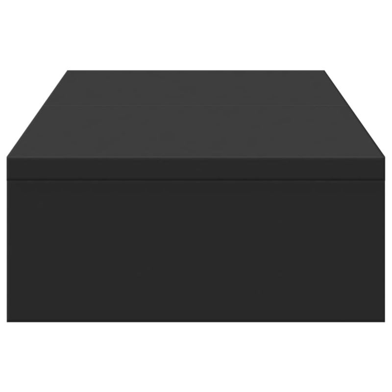 Laptop, Telefoane si Tablete - Laptopuri si accesorii - Accesorii Laptop - Standuri/Coolere notebook - Suport monitor reglabil, negru, 60x24x10,5 cm, lemn prelucrat - Infinity.ro