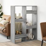 Casa si Gradina - Mobilier - Biblioteci si rafturi - Biblioteci - Separator de camera, gri sonoma, 100x33x135 cm, lemn prelucrat - Infinity.ro