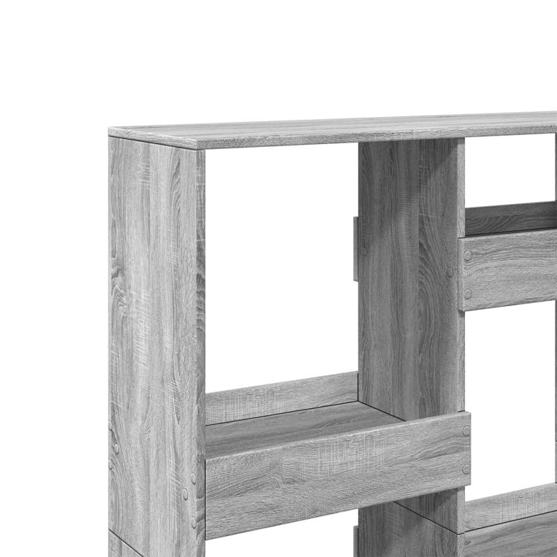 Casa si Gradina - Mobilier - Biblioteci si rafturi - Biblioteci - Separator de camera, gri sonoma, 100x33x135 cm, lemn prelucrat - Infinity.ro