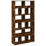 Casa si Gradina - Mobilier - Biblioteci si rafturi - Biblioteci - Separator camera stejar fumuriu 100x33x187,5 cm lemn prelucrat - Infinity.ro