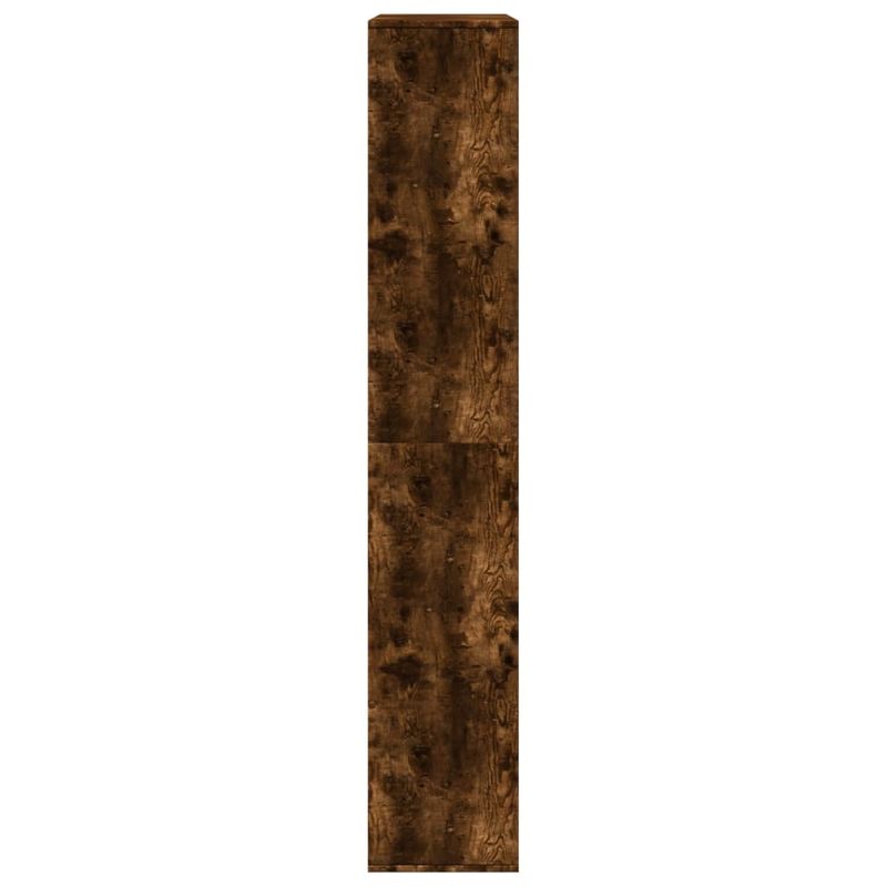 Casa si Gradina - Mobilier - Biblioteci si rafturi - Biblioteci - Separator camera stejar fumuriu 100x33x187,5 cm lemn prelucrat - Infinity.ro