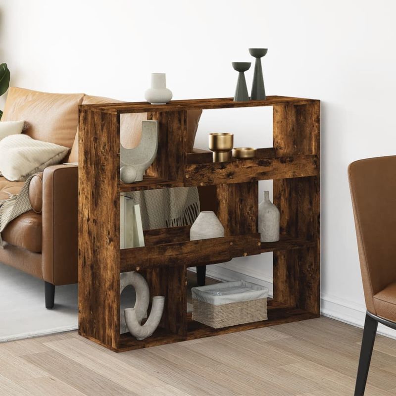 Casa si Gradina - Mobilier - Biblioteci si rafturi - Biblioteci - Biblioteca, stejar fumuriu, 100x33x94,5 cm, lemn prelucrat - Infinity.ro