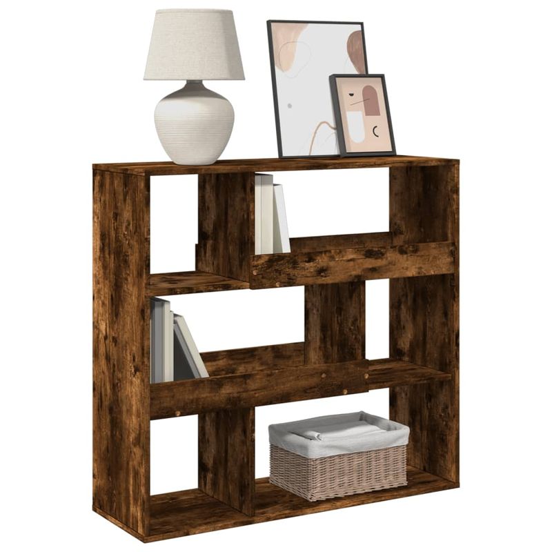 Casa si Gradina - Mobilier - Biblioteci si rafturi - Biblioteci - Biblioteca, stejar fumuriu, 100x33x94,5 cm, lemn prelucrat - Infinity.ro