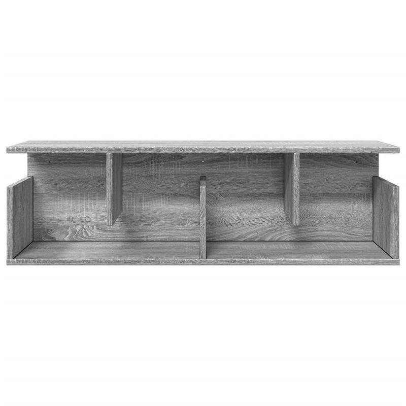 Casa si Gradina - Mobilier - Biblioteci si rafturi - Rafturi - Dulap de perete, sonoma gri, 100x20x30 cm, lemn prelucrat - Infinity.ro