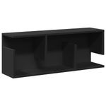 Casa si Gradina - Mobilier - Biblioteci si rafturi - Rafturi - Dulap de perete, negru, 80x20x30 cm, lemn prelucrat - Infinity.ro