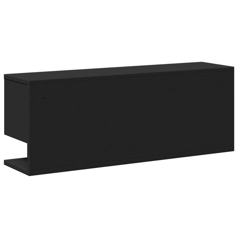 Casa si Gradina - Mobilier - Biblioteci si rafturi - Rafturi - Dulap de perete, negru, 80x20x30 cm, lemn prelucrat - Infinity.ro