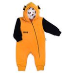 Fashion, accesorii si bijuterii - Copii - Imbracaminte copii - Body-uri copii - Combinezon cu gluga (181271) Colectia "Big Trucks" Galben/Negru Marimea 68 - Infinity.ro