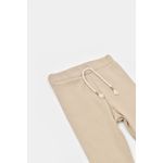 Fashion, accesorii si bijuterii - Copii - Imbracaminte copii - Body-uri copii - Set bluzita cu maneca lunga si pantaloni lungi Girafa, BabyCosy, 100% bumbac organic, Ecru (Marime: 18-24 Luni) - Infinity.ro