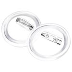 Casa si Gradina - Constructii - Echipamente de lucru - Accesorii echipamente protectia muncii - Set de ecusoane cu ac, 100 seturi, 37 mm, acril - Infinity.ro