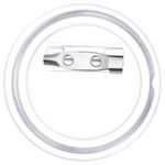 Casa si Gradina - Constructii - Echipamente de lucru - Accesorii echipamente protectia muncii - Set de ecusoane cu ac, 100 seturi, 37 mm, acril - Infinity.ro