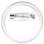 Casa si Gradina - Constructii - Echipamente de lucru - Accesorii echipamente protectia muncii - Set de ecusoane cu ac, 100 seturi, 37 mm, acril - Infinity.ro